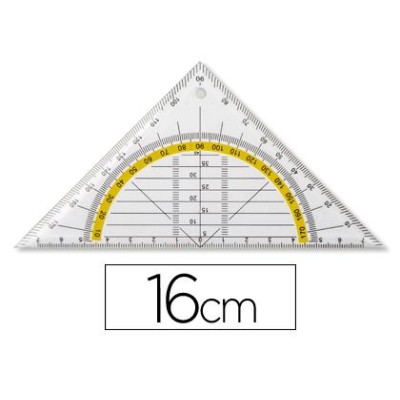 ESQUADRO GEOMETRICO (ARISTO) 16cm
