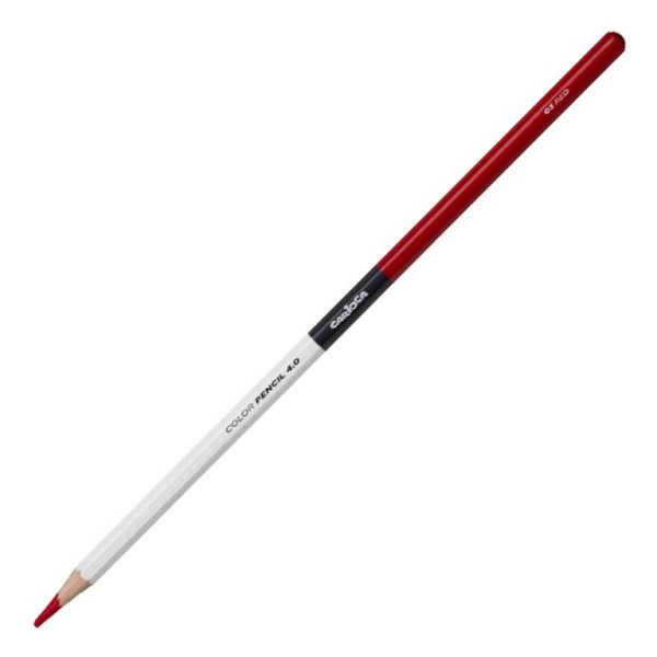 LAPIS DE COR CARIOCA PLUS 4.0 VERMELHO 03