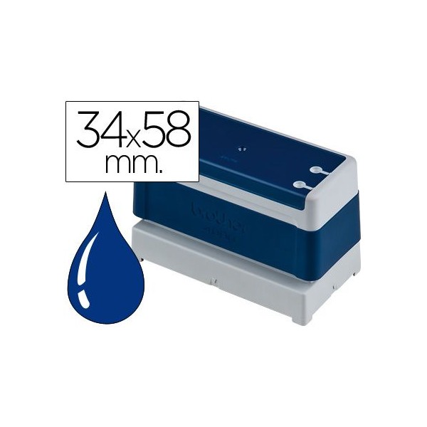 CARIMBO BROTHER 34x58mm AZUL