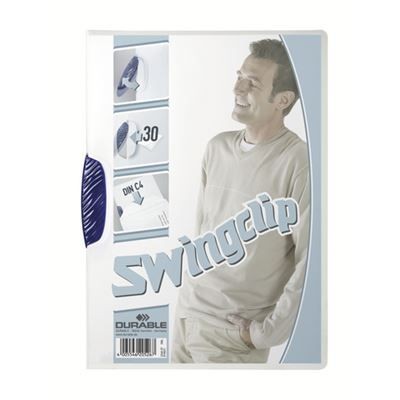 CLASSIFICADOR 5* SWINGCLIP 30 FLS A4 AZUL
