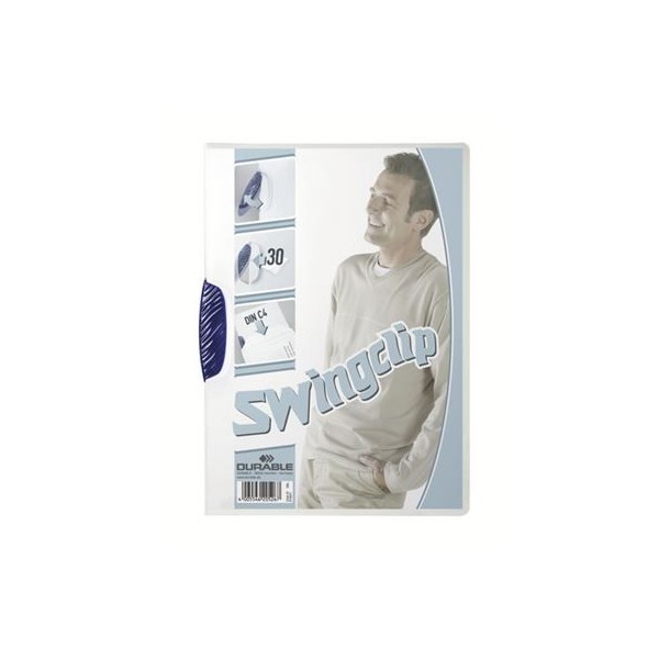 CLASSIFICADOR 5* SWINGCLIP 30 FLS A4 AZUL