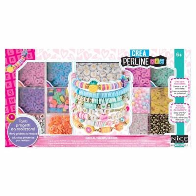 KIT DE PULSEIRAS NICE CREA PERLINE ABC HEISHI POP C/ 500 PECAS