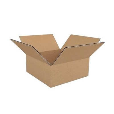 CAIXA CARTAO PAREDE SIMPLES KRAFT 36x36x17cm
