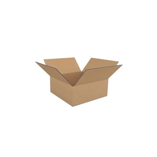 CAIXA CARTAO PAREDE SIMPLES KRAFT 36x36x17cm