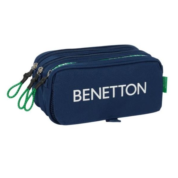 ESTOJO ESCOLAR BENETTON TRIPLO