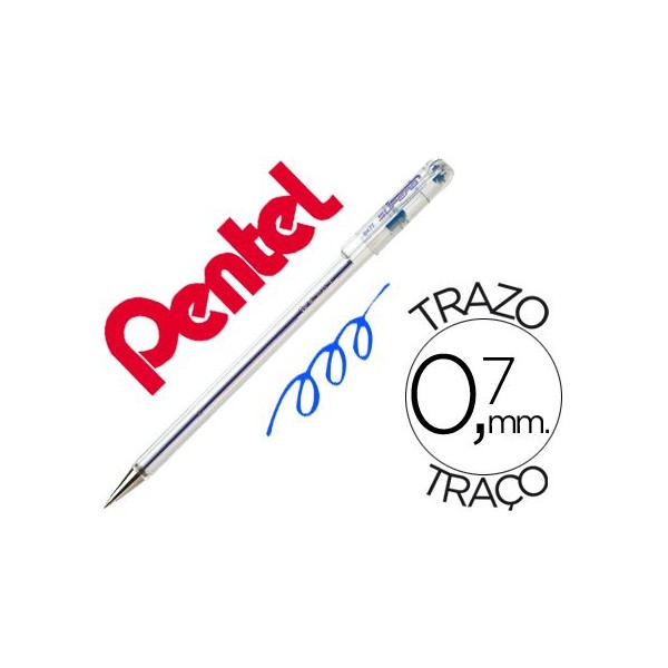 ESFEROGRAFICA PENTEL BK77 0,7MM AZUL