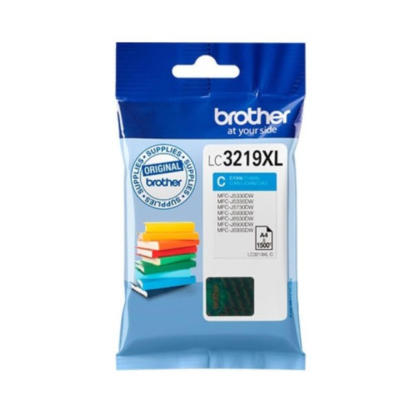 TINTEIRO BROTHER LC3219XL CYAN ORIGINAL