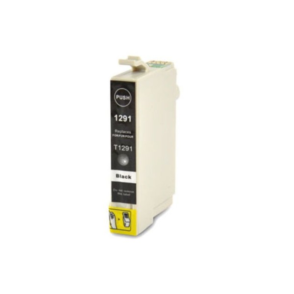 TINTEIRO COMPATIVEL C/ EPSON T1291 PRETO