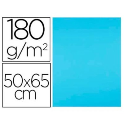 CARTOLINA 50x65cm 180/185gr. AZUL CELESTE