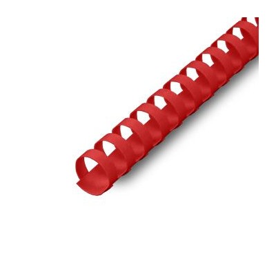 ARGOLAS PVC ENCADERNAR 10MM 60FLS VERMELHO 100unid.