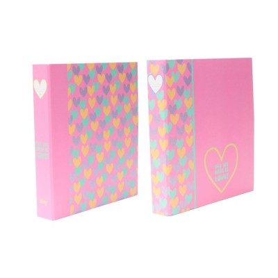 PASTA ARQUIVO ANCOR B´LOG HEARTS 2025 L/E 40MM 2 ARGOLAS SORTIDO