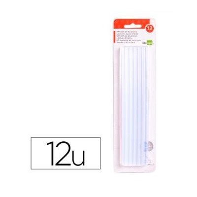 BLISTER C/ 12 RECARGAS EM BARRAS  "LP"  7/8mm X 20cm  P/ PISTOLA COLA QUENTE
