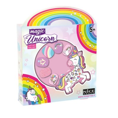 CONJUNTO DE UNHAS NICE MAGIC UNICORN