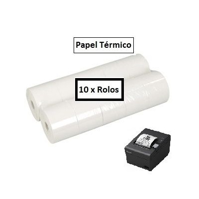 PACK C/ 10 x ROLOS TÉRMICO 80x60x11