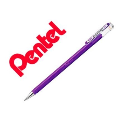 ESFEROGRAFICA ROLLER GEL PENTEL MATTEHOP K110 1.0mm ROXO / VIOLETA