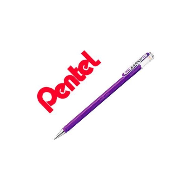 ESFEROGRAFICA ROLLER GEL PENTEL MATTEHOP K110 1.0mm ROXO / VIOLETA