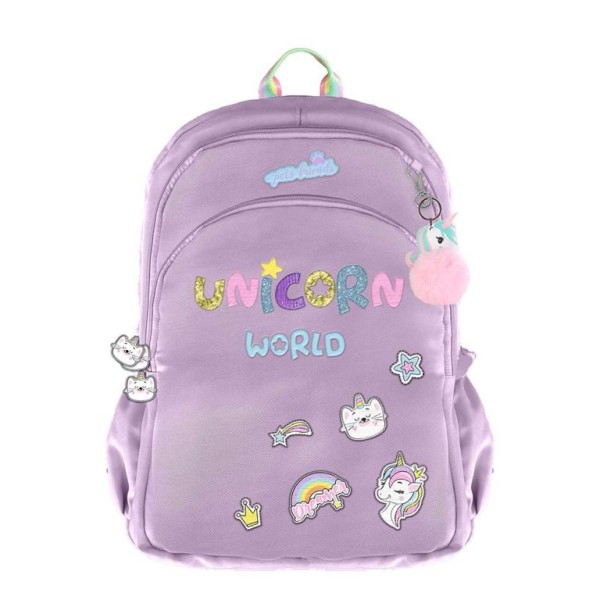 MOCHILA AMBAR UNICORN WORLD 2025 ADAPTAVEL A TROLLEY