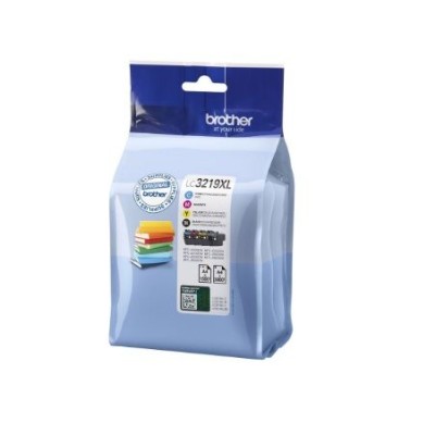 KIT 4 TINTEIROS BROTHER LC3219XL (BK/C/M/Y) ORIGINAL