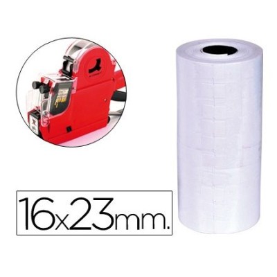 ETIQUETAS QC 16X23mm ROLO DE 700 ETIQUETAS BRANCAS