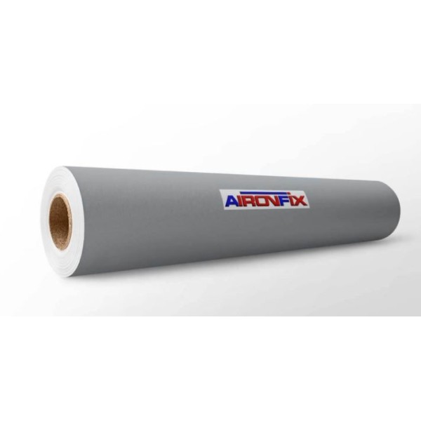 ROLO PAPEL AUTOCOLANTE  AIRONFIX 0,45 x 20MT  CINZA MATE