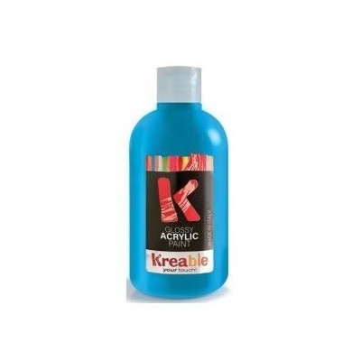 FRASCO TINTA ACRILICA TOY COLOR 500ML AZUL CYAN
