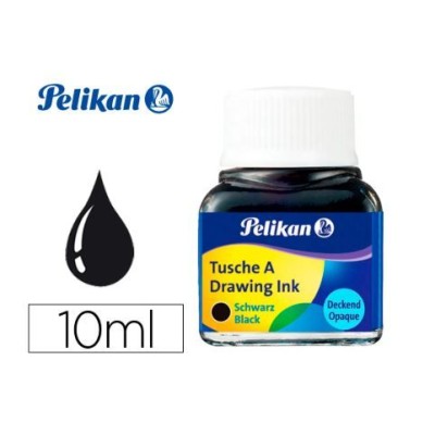 TINTA DA CHINA PELIKAN INDIA INK  10ML PRETO