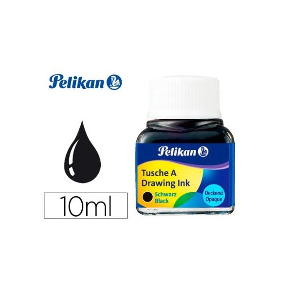 TINTA DA CHINA PELIKAN INDIA INK  10ML PRETO