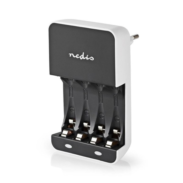 CARREGADOR NEDIS PILHAS RECARREGAVEIS AA/AAA
