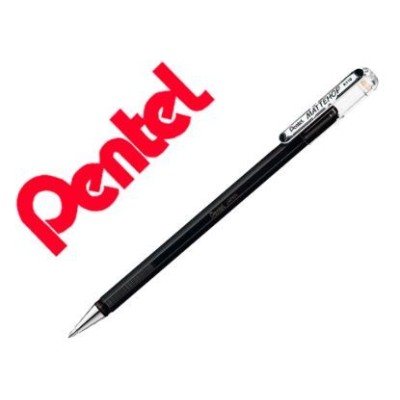 ESFEROGRAFICA ROLLER GEL PENTEL MATTEHOP K110 1.0mm PRETO