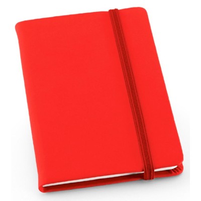 BLOCO NOTAS A6 MEYER LISO 80FL C/ ELASTICO VERMELHO