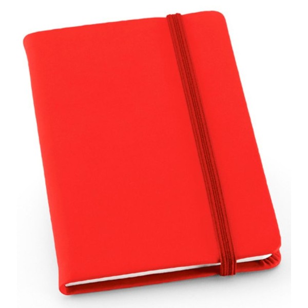 BLOCO NOTAS A6 MEYER LISO 80FL C/ ELASTICO VERMELHO
