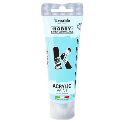 BISNAGA TINTA ACRILICA TOY COLOR 75ML AZUL CLARO