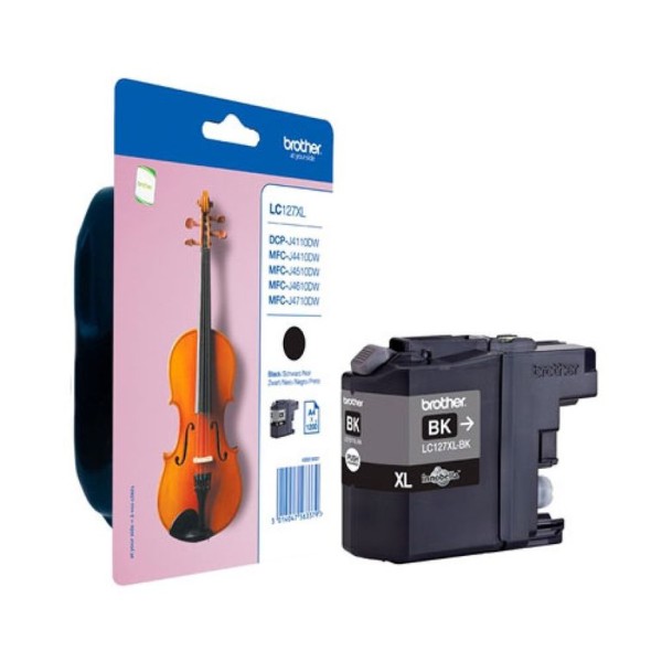 TINTEIRO BROTHER LC127 PRETO ORIGINAL