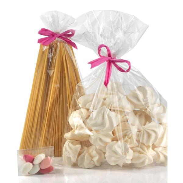 PACK 100 x SACOS CELOFANE 100x150mm TRANSPARENTE 