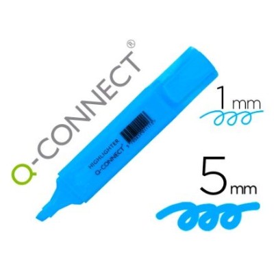 MARCADOR FLUORESCENTE QC / 5* AZUL