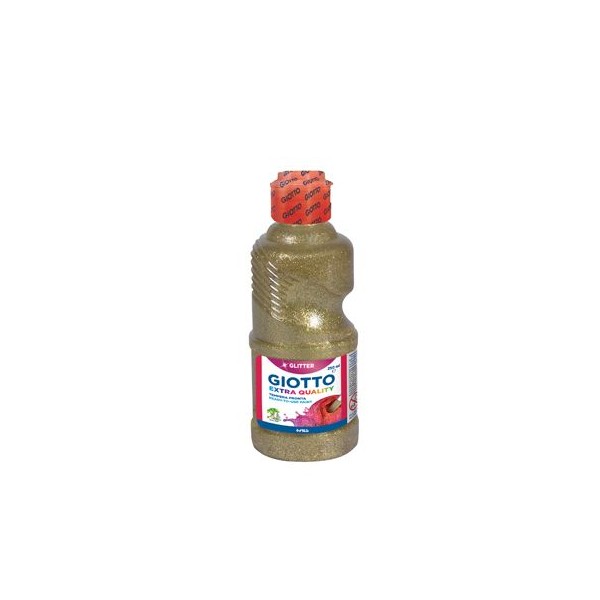 GUACHE LIQUIDO GIOTTO 250ML GLITTER OURO