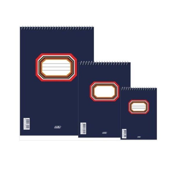BLOCO / CADERNO ESPIRAL A6 60gr. 60FLS PAUTADO