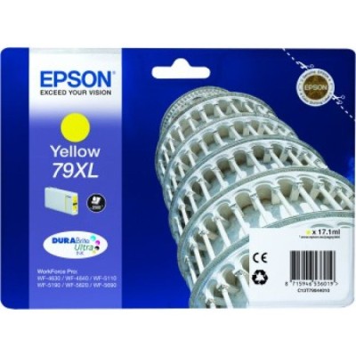 TINTEIRO EPSON T7904 79XL AMARELO ORIGINAL