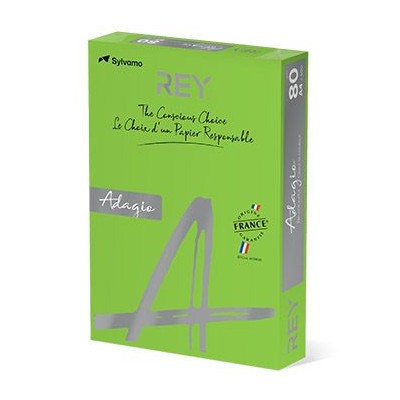 RESMA PAPEL FOTOCOPIA ADAGIO A4 80GR. VERDE INTENSO (52)