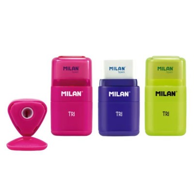 AFIA + BORRACHA MILAN TRI CORES SORTIDAS