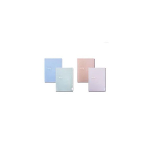 CADERNO AGRAFADO MASTER COLLECTION CAPA PLASTIFICADA A4 48FLS 90gr. PAUTADO CORES SORTIDAS "PASTEL"