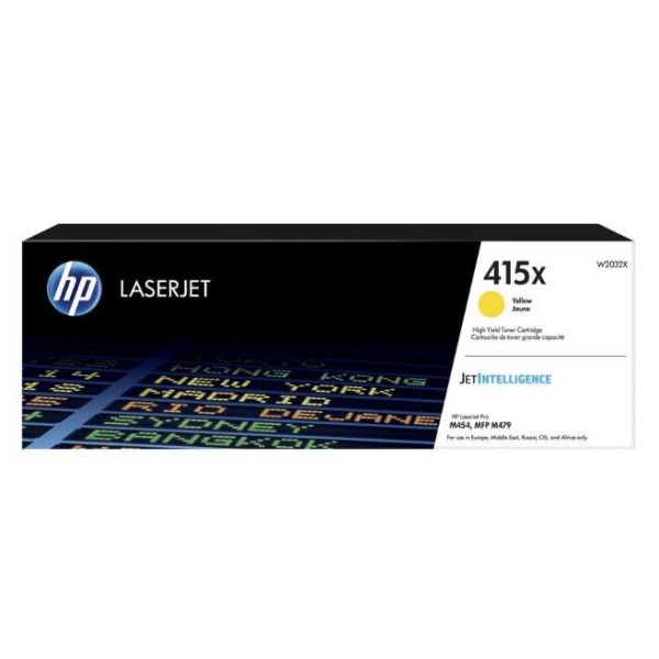 TONER HP W2032X 415X AMARELO 6k ORIGINAL