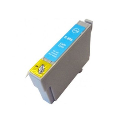 TINTEIRO COMPATIVEL C/ EPSON T0805 LIGHT CYAN
