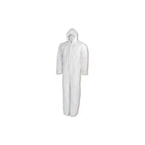 FATO PROTEÇAO C/ CAPUZ DESCARTAVEL BRANCO