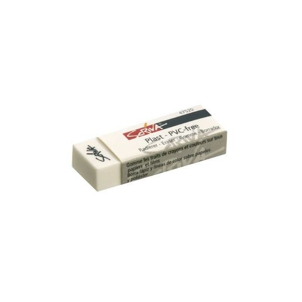 BORRACHA BRANCA SCRIVA 62x21x11mm