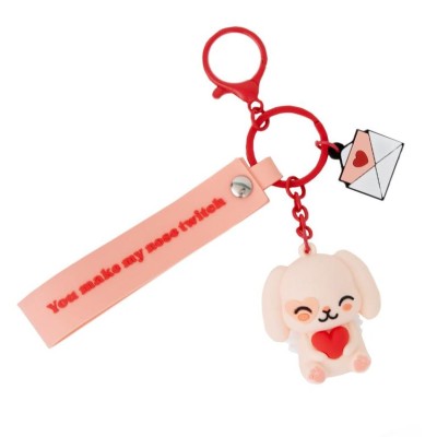 PORTA-CHAVES MR WONDERFUL - COELHINHO CUPIDO