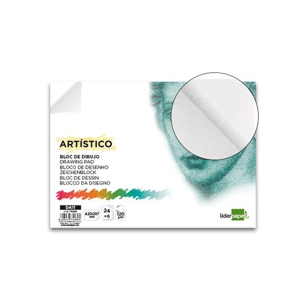 BLOCO DESENHO / PAPEL CAVALINHO S/ESQ. A3 30FLS 120GR.