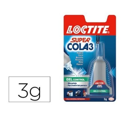 BLISTER SUPER COLA LOCTITE GEL 3gr.
