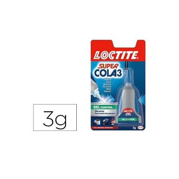 BLISTER SUPER COLA LOCTITE GEL 3gr.