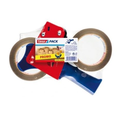 DESENROLADOR DE PUNHO TESA  P/ FITA COLA 66x50cm - C/  OFERTA 2 ROLOS 66x50 CASTANHA
